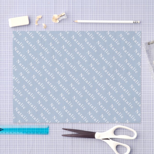 Create Your Own Name Personalized Tissue Paper (Craft)