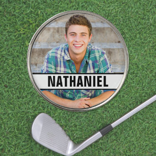 Create Your Own Name Photo Golf Ball Marker