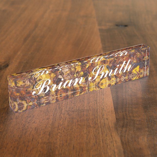 Create your own name plate (Side)
