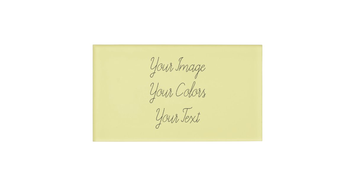Create your own name tag zazzle