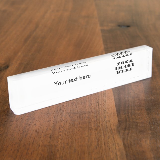 Create your own nameplate (Side)