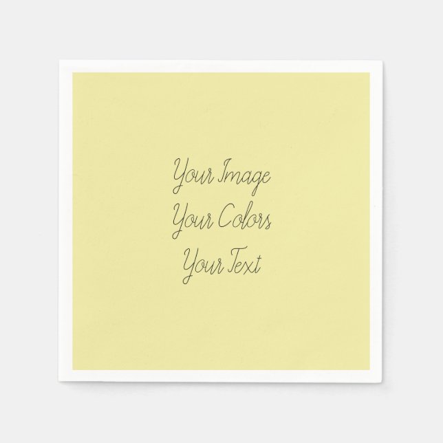 Create Your Own Napkins (Front)