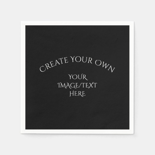 Create Your Own Napkins (Front)