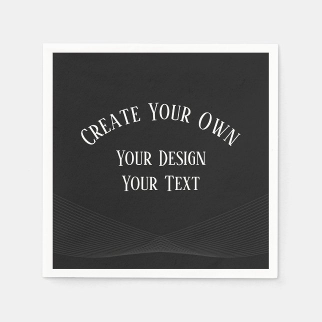 Create Your Own Napkins (Front)