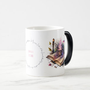 Create Your Own Nature Witch Spell Book Color Morph Mug