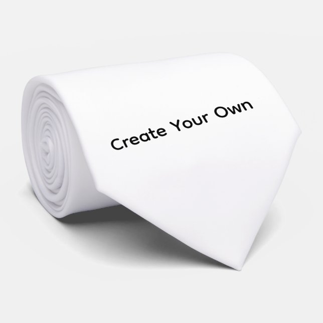 Create Your Own  Neck Tie (Rolled)