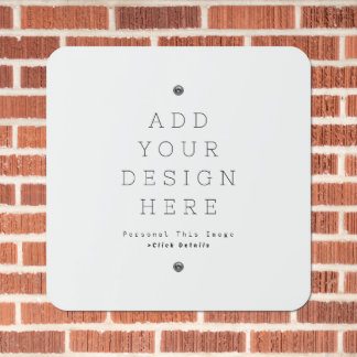 Create Your Own Non Reflective Parking Metal Sign