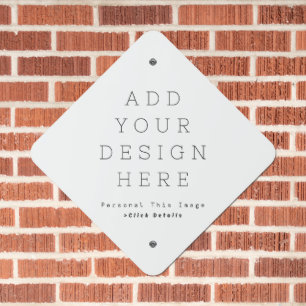 Create Your Own Non Reflective Parking Metal Sign