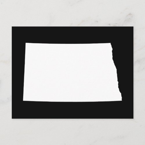 Create Your Own North Dakota Moving Announcement Postcard