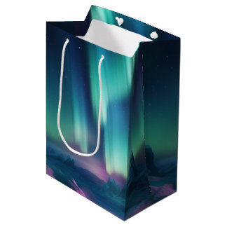 Create Your Own Northern Lights Medium Gift Bag