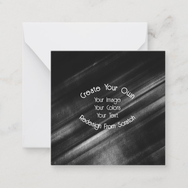 Create Your Own Note Card (Front)