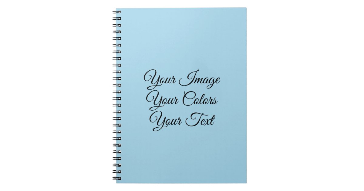 Create your own notebook zazzle