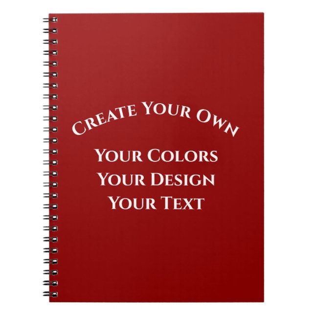 Create Your Own Notebook (Front)