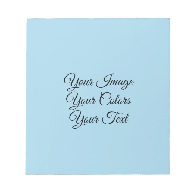 Create Your Own Notepad (Front)