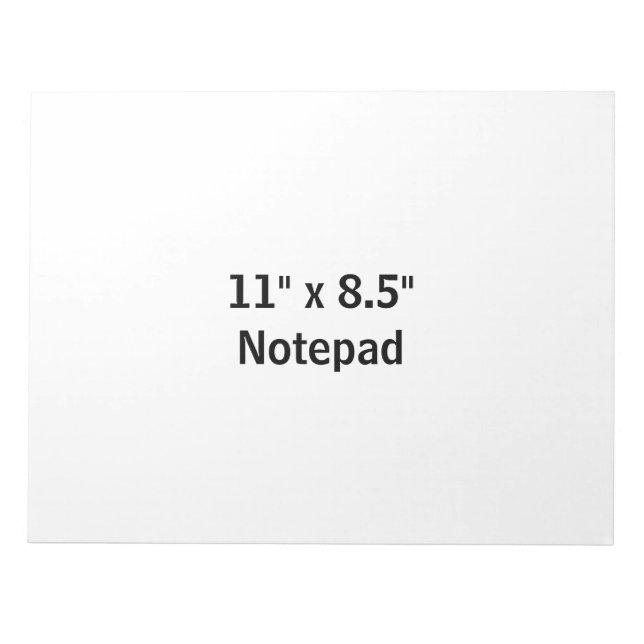 Create Your Own Notepad (Front)