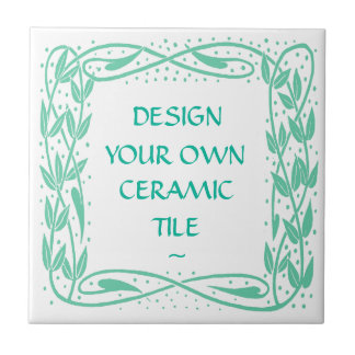 Create Your Own Nouveau Garden Tile
