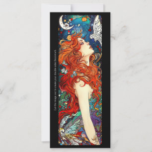 Create Your Own Nouveau Nature Magic Bookmark Card