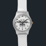 CREATE YOUR OWN NUMBERED WRISTWATCH<br><div class="desc">custom,  personalize,  own image,  template,  customize,  add photo,  upload,  "create your own",  "your image here",  "design your own",  NUMBERED</div>