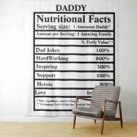 Create your own nutritional facts Fathers day