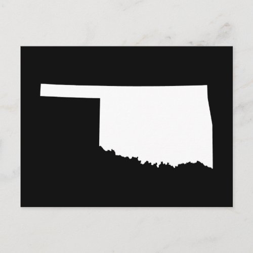 Create Your Own Oklahoma Moving Announcement Postcard