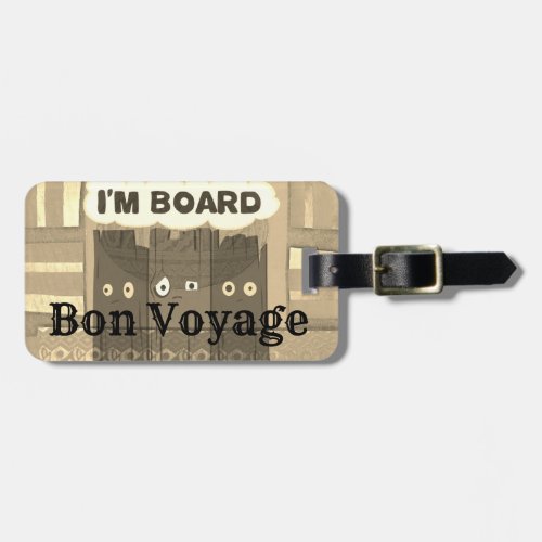 Create Your Own On Board Funny Inspiration Travel Luggage Tag