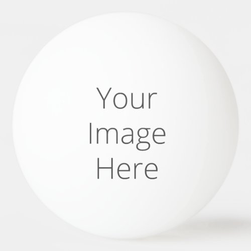 Create Your Own One Star Ping Pong Ball