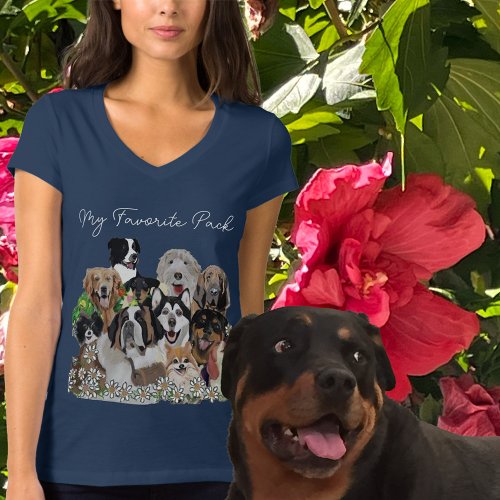 Create Your Own Or Not Template Happy Dog Pack  T_Shirt