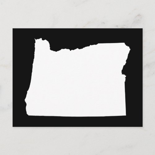 Create Your Own Oregon Moving Announcement Postcard