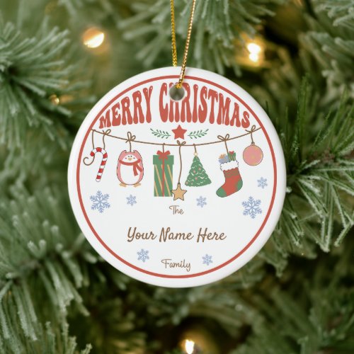 Create Your Own Ornaments Name  Year Christmas