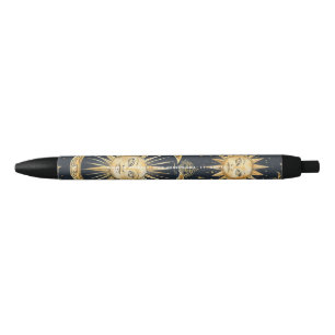 Create Your Own Ornate Celestial Blue & Gold Pen