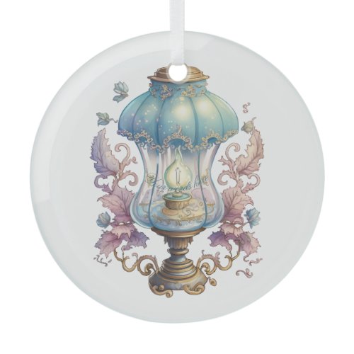 Create Your Own Ornate Fairy Lamp Glass Ornament