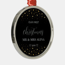Create Your Own Our First Christmas Married