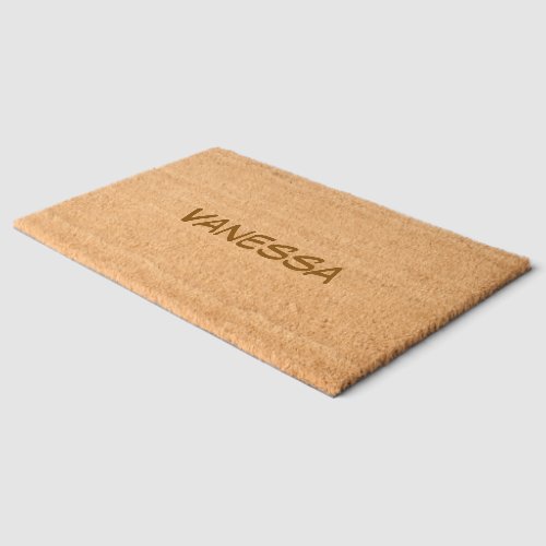 Create Your Own Outdoor Fiber Doormat