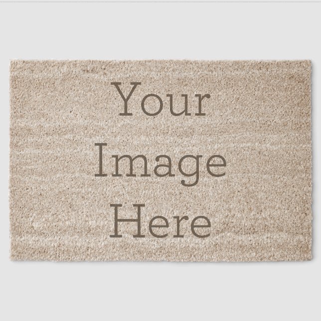 Coir Door Mat Size: 24" x 16" (Front)