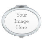 Create Your Own Oval Compact Mirror
