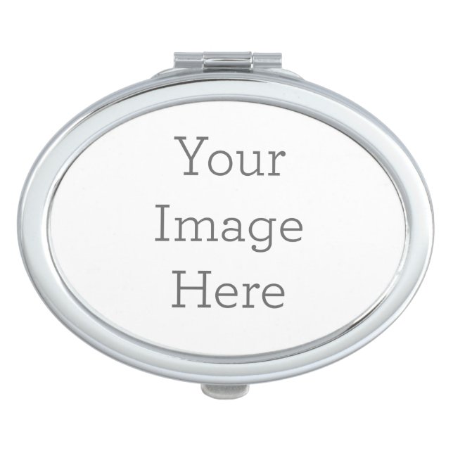 Oval Compact Mirror (Front)