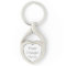 Create Your Own Oval Metal Keychain