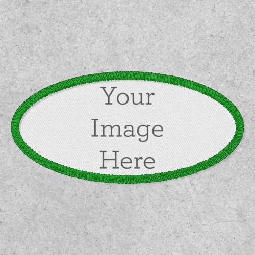 Create Your Own Oval Patch Create Your Own Oval Patch