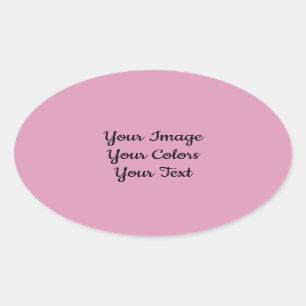 Create Your Own Oval Sticker