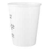 Custom Paper Cup, 9 oz (Right)