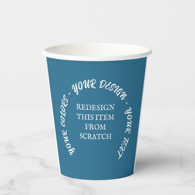 Create Your Own Paper Cups (Front)