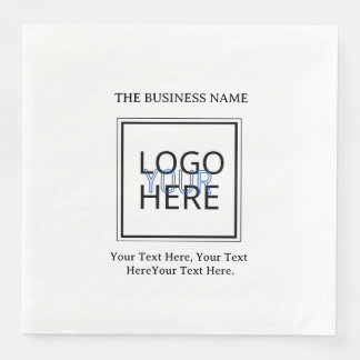 Create your own  paper dinner napkins