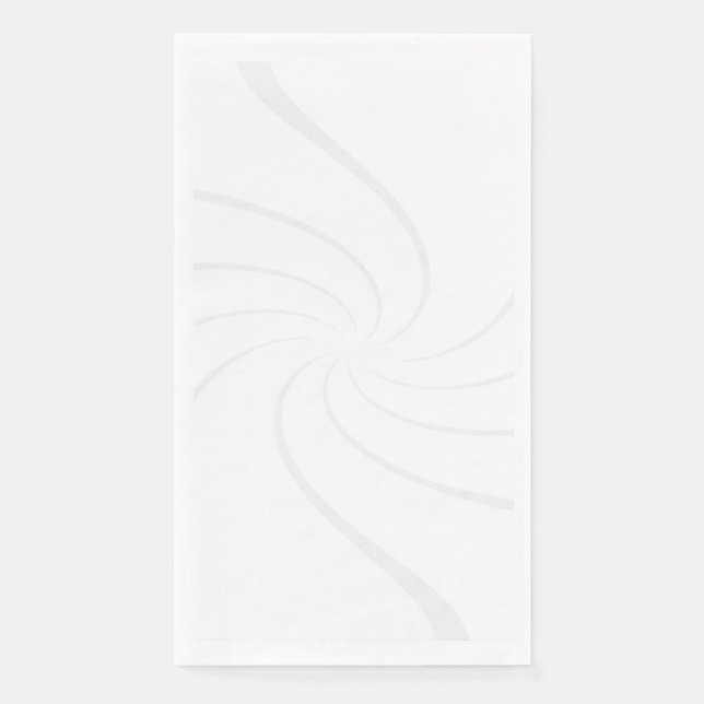 Create Your Own Paper Guest Towels (Front)