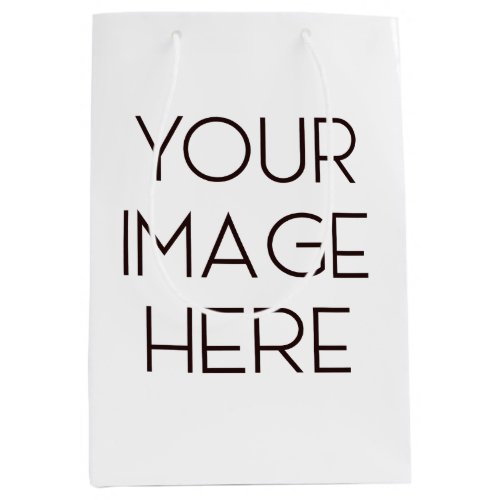 Create Your Own Paper Plate Medium Gift Bag