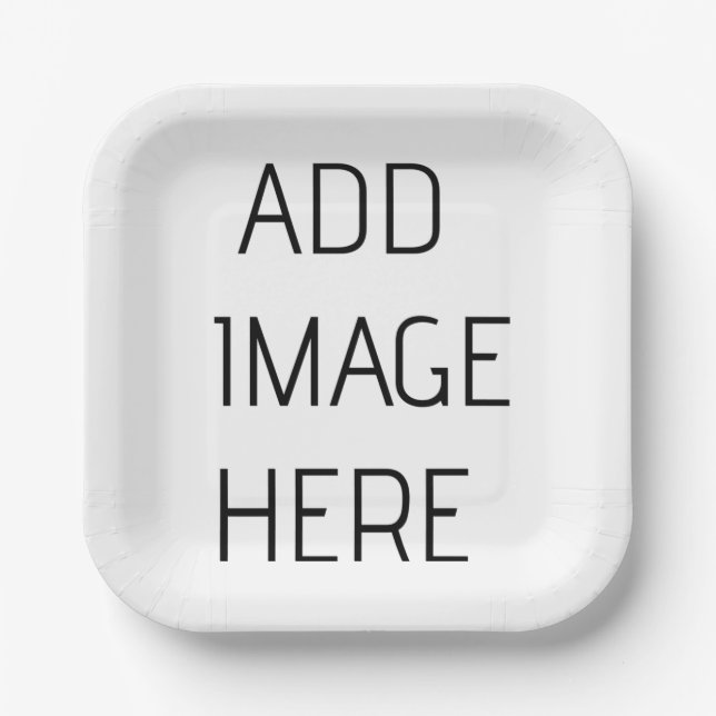 Create Your Own Paper Plates (Front)