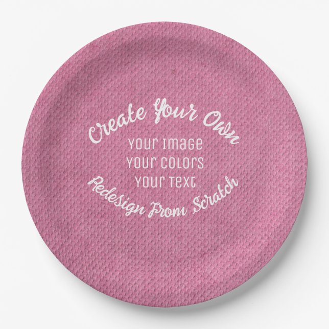 Create Your Own Paper Plates (Front)