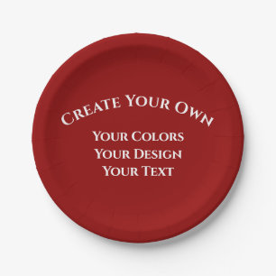 Create Your Own Paper Plates