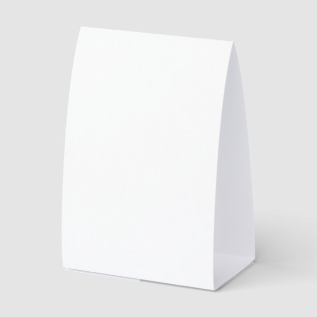Create Your Own Paper Table Tent (Front)
