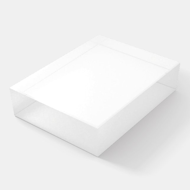 Create Your Own Paperweight (Angled)