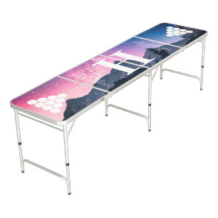 Create Your Own Party Mountain Landscape Beer Pong Table